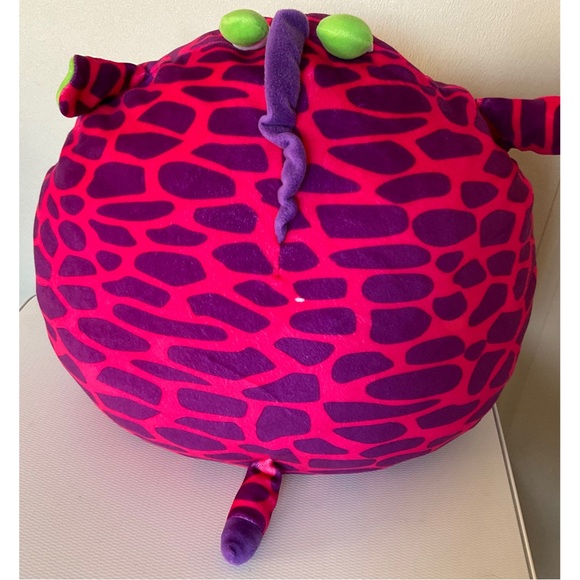 Large Gilbert the Pink Giraffe Squish a Boo Ty Plush - Picture 2 of 7